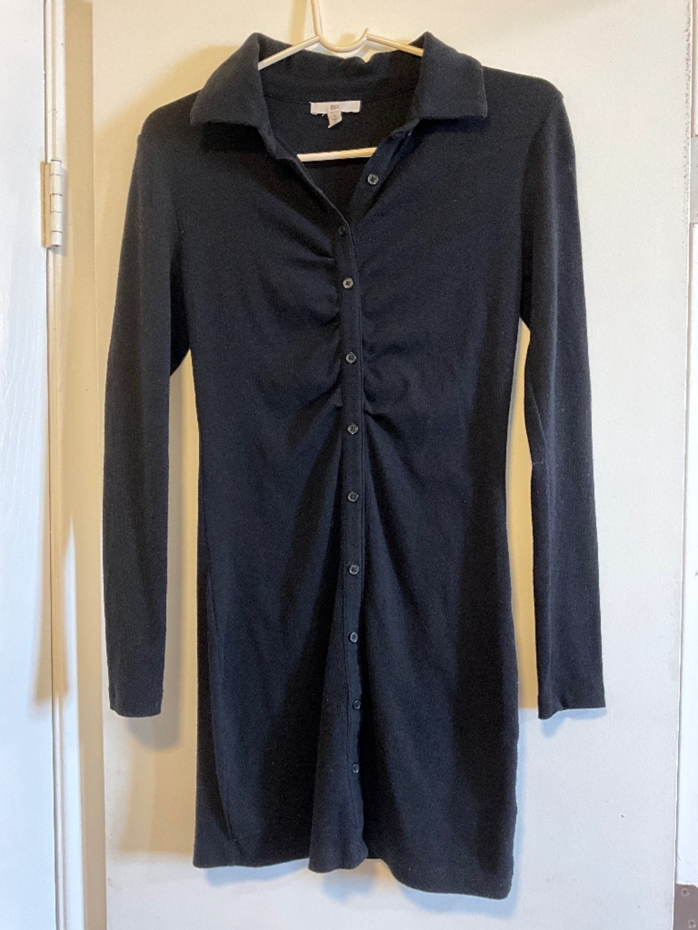 Black S Mini Knit Dress